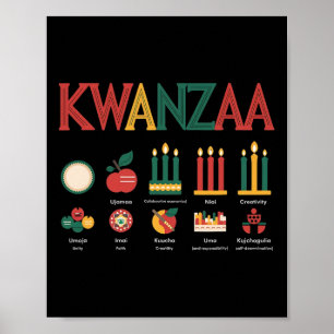 Poster Bonne fête de Kwanzaa