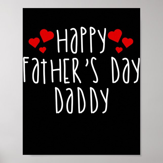 Poster Bonne Fête des pères papa papa père papa (Devant)