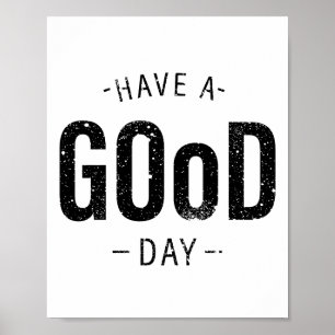 Poster Bonne journée