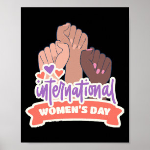 Poster Bonne Journée internationale de la femme