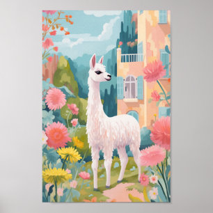 Poster Bonne Llama