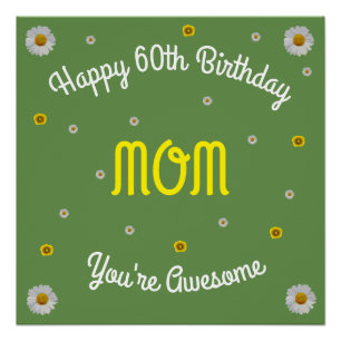 Poster Bonne maman 60e anniversaire