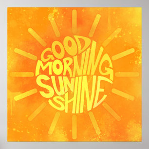 Poster Bonne nuit, Sunshine !