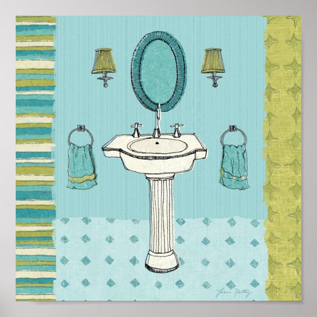 Poster Bonne propreté amusant (Devant)