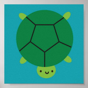 Poster Bonne tortue