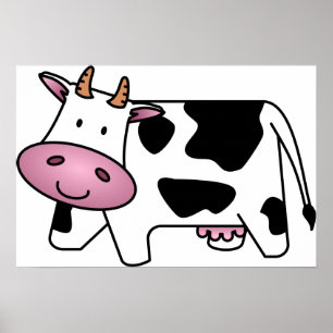 Poster Bonne vache