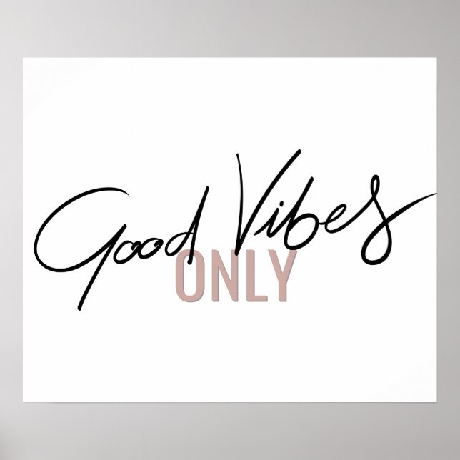 POSTER BONNE VIBRE SEULEMENT (Devant)