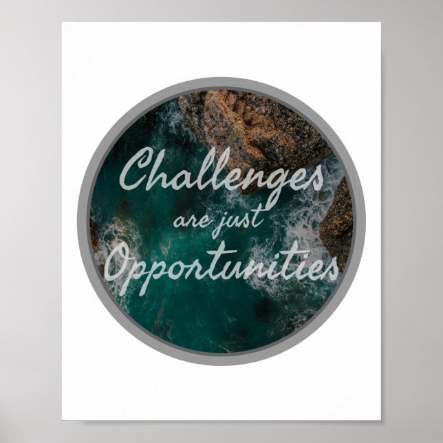 Poster bonnes vibes énergie positive citations pour le tr (Devant)