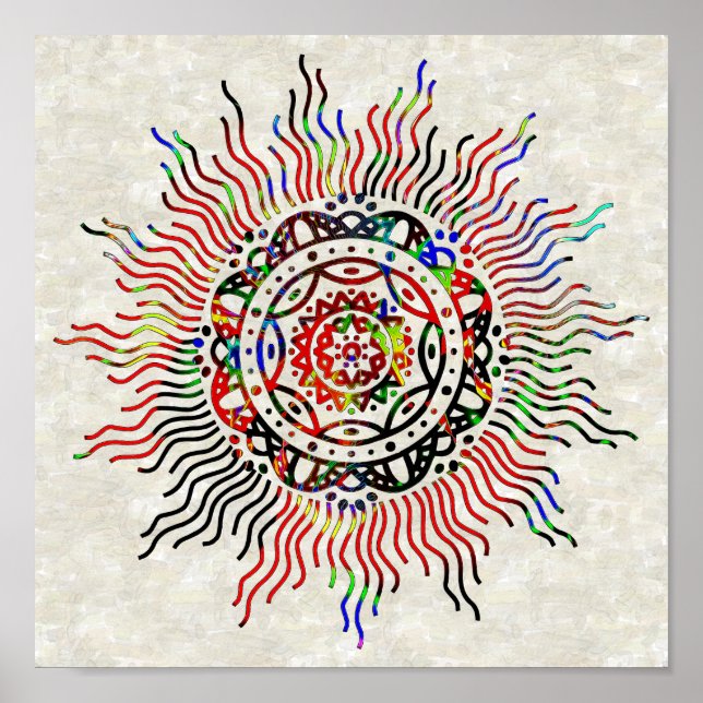 Poster Bonnes vibrations (Devant)