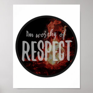Poster bonnes vitrines dire pour l'amour de soi, l'accept