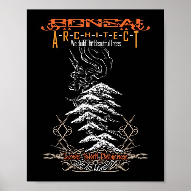 Poster Bonsai Arbre Art de Tedy Boy Bonsai Indonésie (Devant)