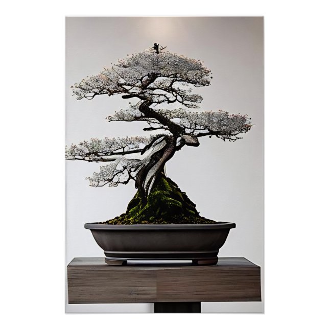 Poster Bonsai en Harmonie (Devant)