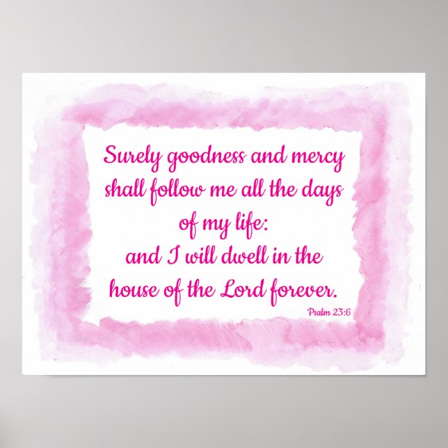 Poster Bonté et miséricorde (Devant)