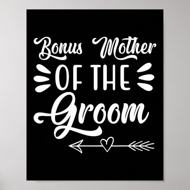 Poster Bonus Mère De La Groom Mariage Fête Famille Bri (Devant)
