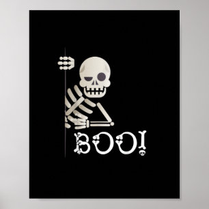 Poster Boo ! Cute Masquer Peekaboo Effrayant Enfants Hall