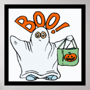 POSTER BOO ! FANTÔME