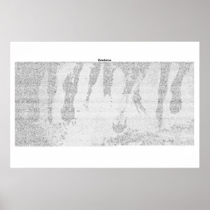 Poster Book of Revelation (complete KJV text)