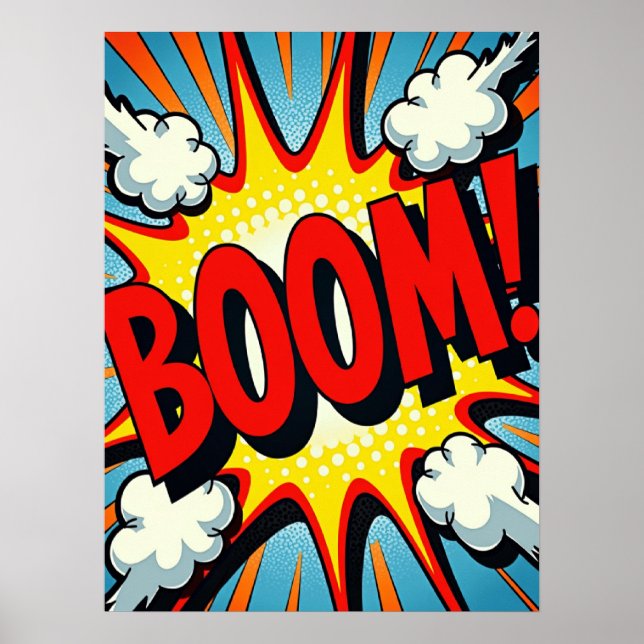 Poster BOOM ! Explosion d'art pop (Devant)