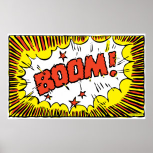 Poster BOOM ! II (petites tailles)