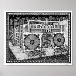 Poster Boombox