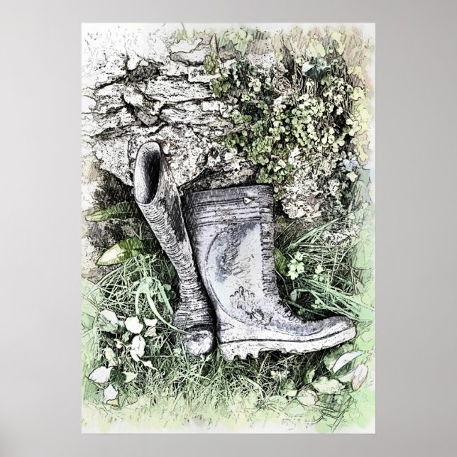 POSTER BOOTS (Devant)