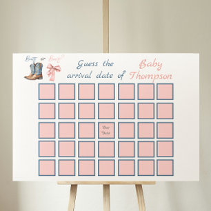 Poster Boots ou Bows Blue Rose Genre Date d'échéance