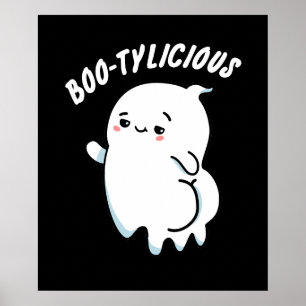 Poster Bootylicious Funny Ghost Pun