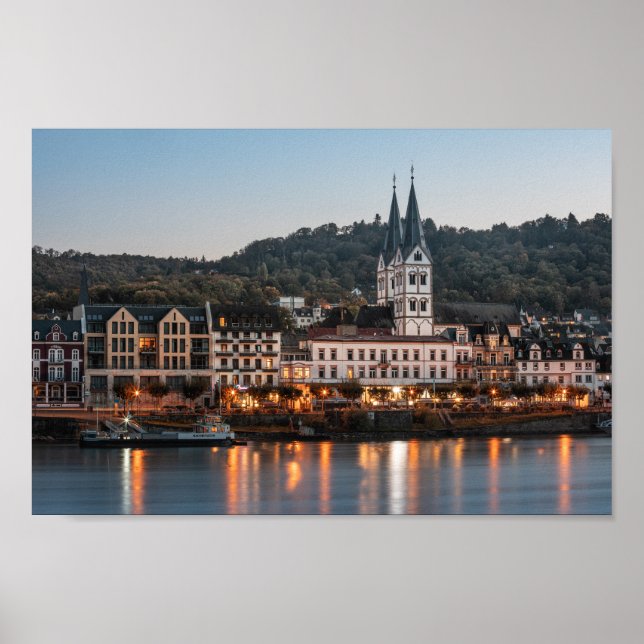 Poster Boppard Allemagne (Devant)