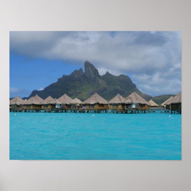 Poster Bora Bora Polynésie française (Devant)