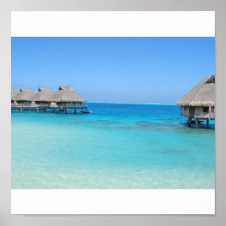 Poster Bora Bora, Tahiti