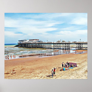 Poster Bord de la mer Norfolk de Cromer