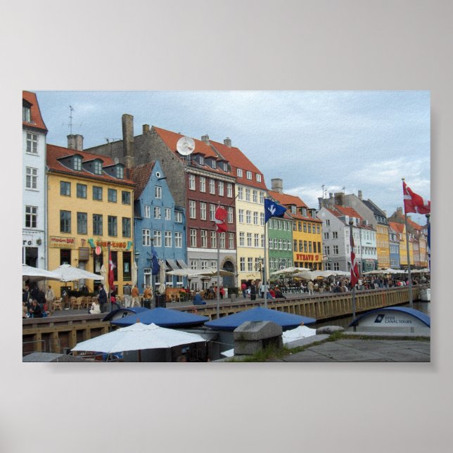 Poster Bord de mer de Copenhague (Devant)