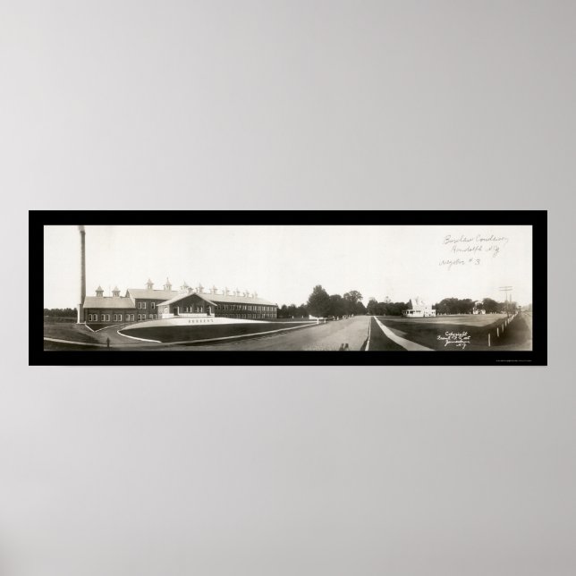 Poster Bordens Milk Factory Photo 1910 (Devant)