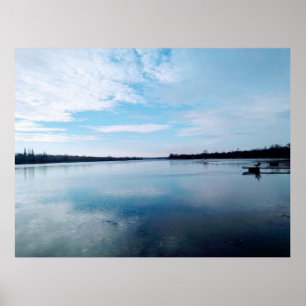 Poster Bords larges de la rivière Dnieper