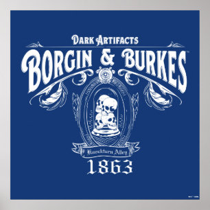 Poster BORGIN & BURKES™ Artefacts foncés Magasin graphiqu
