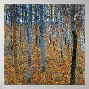 Poster Bosquet de hêtres I   Gustav Klimt  