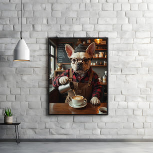 Poster Boss de rôti d'écorce : flanelle et mousse