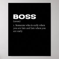 Boss Funny Définition Joyeux Boss's Day
