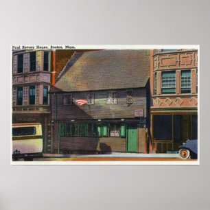 Poster Boston, MassachusettsView de Chambre de Paul