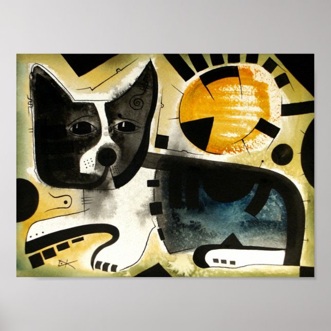 Poster Boston Terrier dk_2005aug8k (Devant)