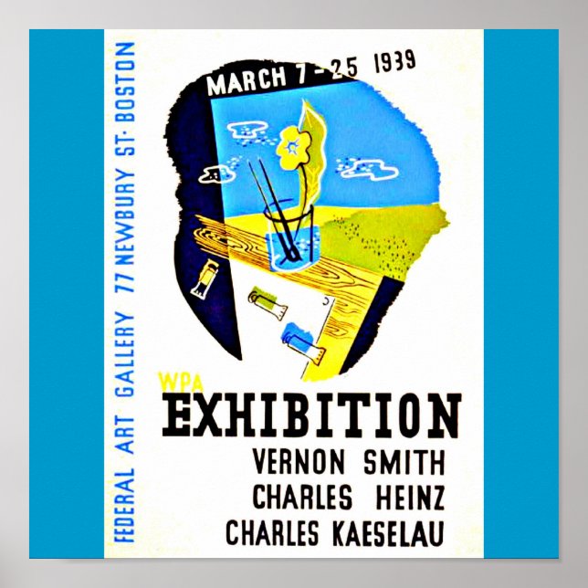Poster-Boston WPA-20 Poster (Vorne)