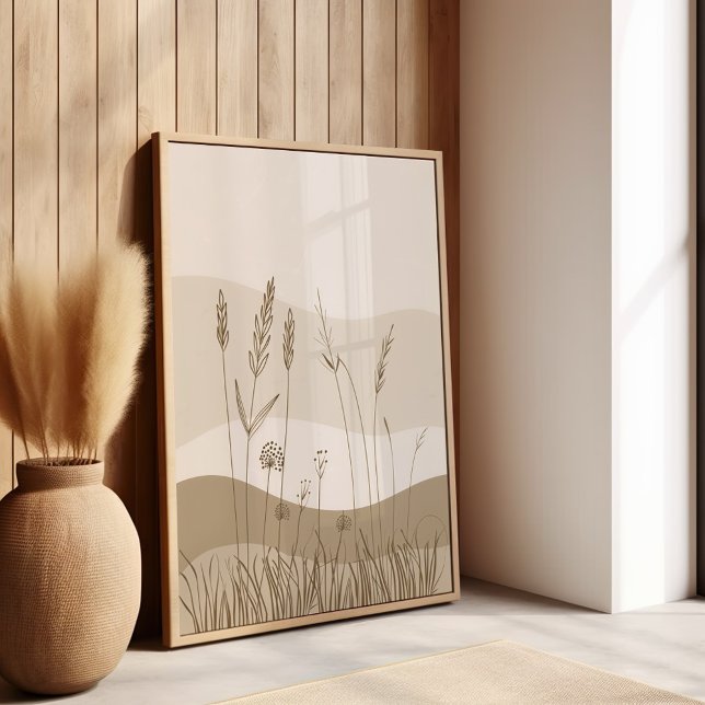 Poster Botanique Boho (Créateur téléchargé)