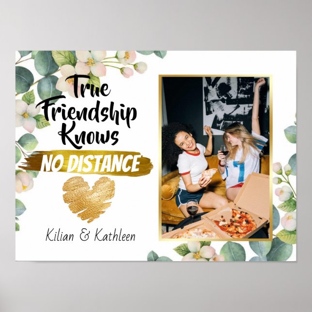 Poster Botanique - Éloignement de l'amitié Photo (Devant)
