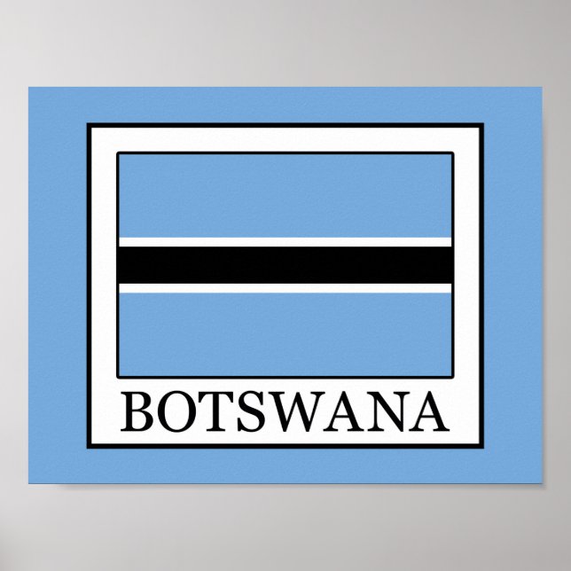 Poster Botswana (Devant)