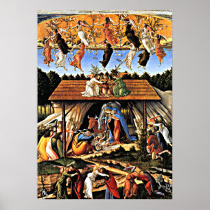 Poster Botticelli - La Nativité Mystique