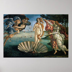 Poster Botticelli naissance de Vénus
