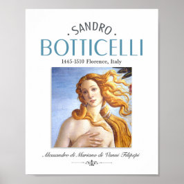 Poster Botticelli Naissance de Vénus Peinture et Peintre 