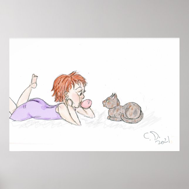 Poster Boubblegum-Tails&Tots (Devant)