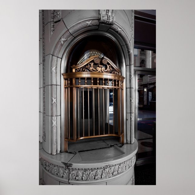 POSTER BOUCHE DE BILLETS DE CHICAGO THEATRE (Devant)