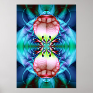 Poster bouche d'hippopotame